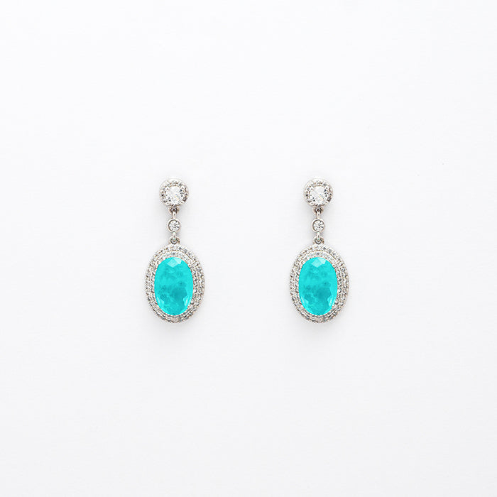 Blue Turquoise Earring