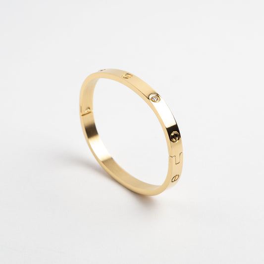 Cartier Bangle with Zircon