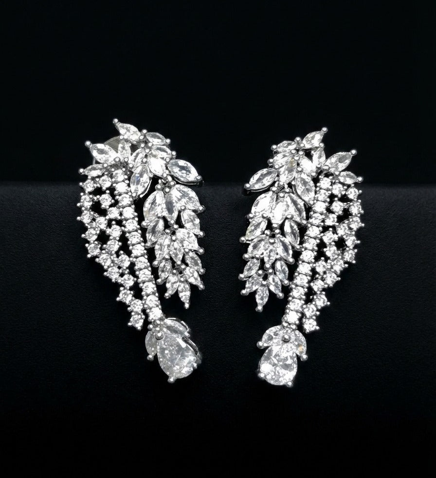 Midnight Icicle Statement Set