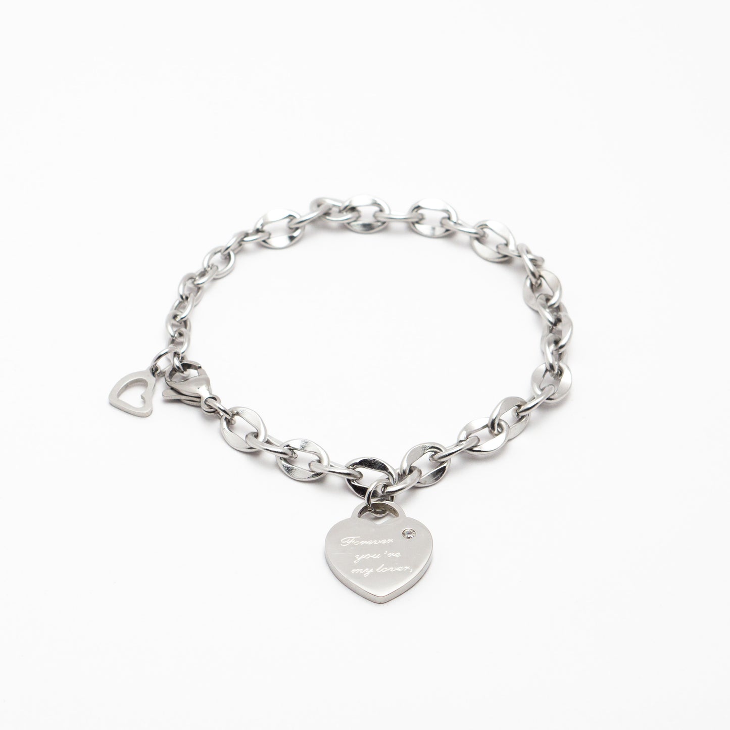Forever you're my love bracelet - Silver