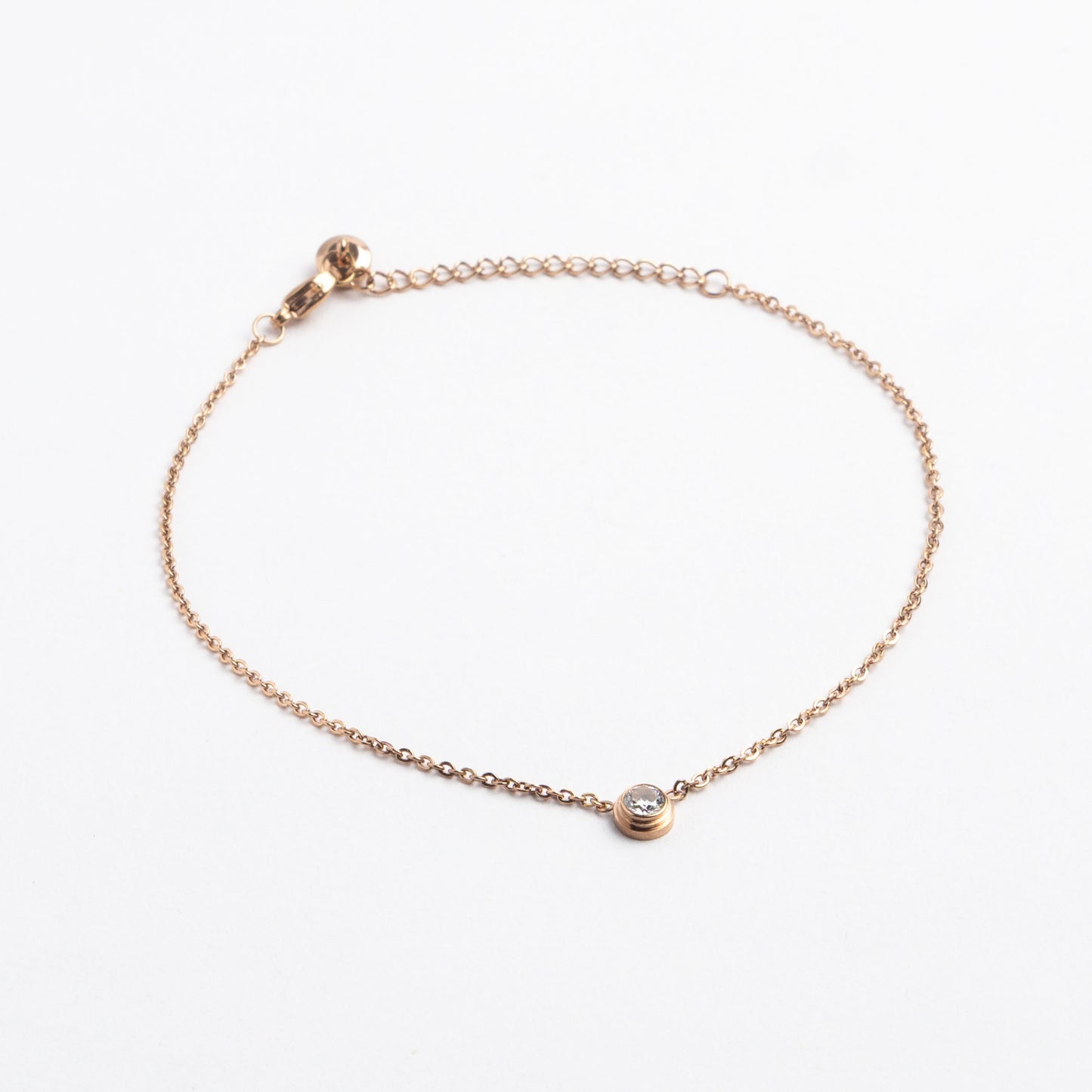 Single Gem Anklet