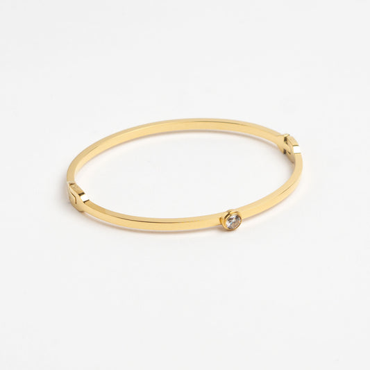 Single Gem Bangle