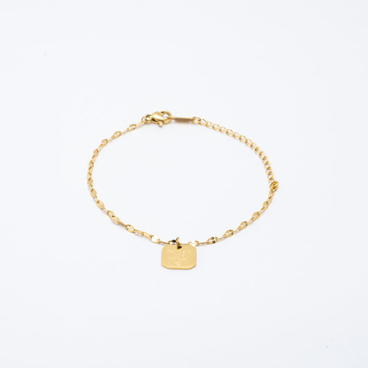 Square Pendant Bracelet