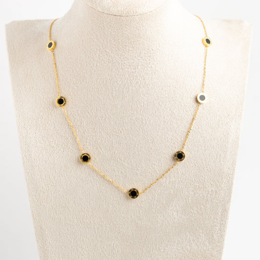 Titanium Pendant Necklace - Gold